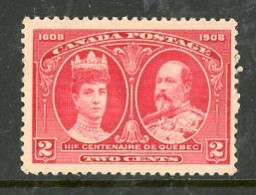 Canada MNH  1908 Queen Alexandra And King Edward - Neufs