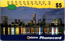 8-3-2024 (Phonecard) City At Night -  $ 5-10-20 Phonecard - Carte De Téléphoone (3 Cards) - Australia
