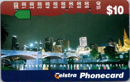 8-3-2024 (Phonecard) City At Night -  $ 10-20 Phonecard - Carte De Téléphone (2 Cards) - Australia