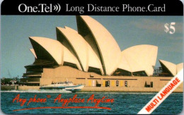 8-3-2024 (Phonecard) One Tell Sydney Opera House   - $5.00 Phonecard - Carte De Téléphone (1 Card) - Australie