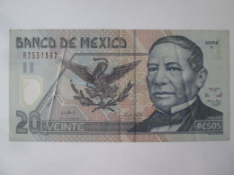 Mexico 20 Pesos 2006 Banknote Rare Date See Pictures - Messico