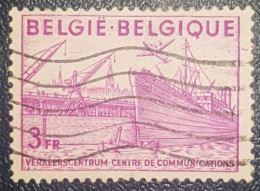 Belgium 3 Fr National Industry Used Stamp 1948 - Used Stamps