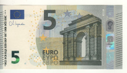 5 EURO  "France"    Ch.Lagarde    U 009 D1   UA3191890539  /  FDS - UNC - 5 Euro