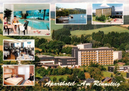 73881900 Wurzbach Aparthotel Am Rennsteig Schwimmbad Gastraum Zimmer Seepartie W - To Identify