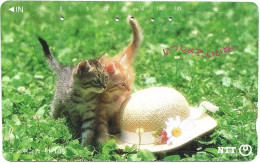 Phonecard - Japan, Kittens 3, N°1159 - Collezioni