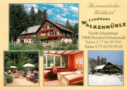 73776026 Bonndorf Schwarzwald Landhaus Walkenmuehle Terrasse Gaestezimmer Bonndo - Bonndorf