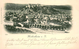 73775756 Heidenheim Brenz Panorama Mit Blick Zum Schloss Heidenheim Brenz - Heidenheim