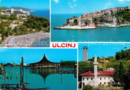 73258479 Ulcinj Strand Festung Seebruecke  Ulcinj - Montenegro
