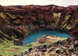 73258349 Island Keridkrater Erloschener Vulkan Island - Islande