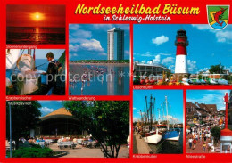 73258099 Buesum Nordseebad Krabbenfischer Wattwanderung Leuchtturm Musikpavillon - Büsum