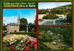 73257491 Sobernheim Felke Kurort Rathaus Kirche Quellenpark Kurhaus Dhonau Sober - Bad Sobernheim