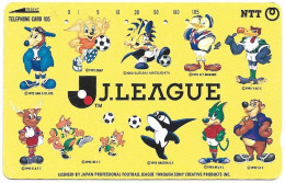 Phonecard - Japan, J-League, N°1170 - Colecciones