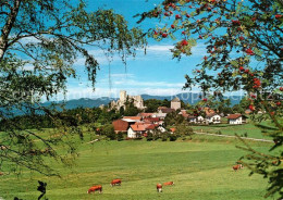 73251852 Weissenstein Regen Panorama Grosser Pfahl Burgruine Weissenstein Regen - Regen