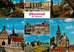 73251782 Oberursel Taunus Kirche Marktplatz Fachwerkhaeuser Stadttor Oberursel T - Oberursel