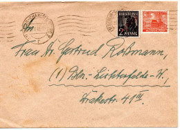 75872 - Berlin - 1949 - 8Pfg Bauten I MiF A OrtsBf BERLIN - Cartas & Documentos