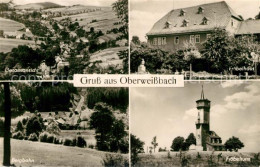 73248474 Oberweissbach Panorama Froebelhaus Bergbahn Froebelturm Oberweissbach - Oberweissbach