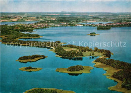 73248185 Ploen See Blick Ueber Prinzeninsel Auf Die Stadt Naturpark Holsteinisch - Plön