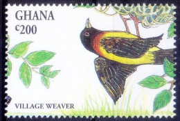 Ghana 1994 MNH Birds, Village Weaver - Passereaux