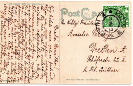 75889 - Österreich - 1912 - 5H Franz-Josef EF A AnsKte KOLIN -> Deutschland - Cartas & Documentos