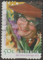 AUSTRALIA - DIE-CUT - USED - 2006 50c Legends - Mrs. Edna Everage 1973 - Gebruikt