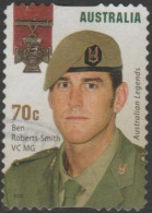 AUSTRALIA - DIE-CUT - USED - 2015 70c Legends Victoria Cross Winners - Ben Roberts-Smith VC MG - Usados