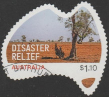 AUSTRALIA - DIE-CUT - USED - 2020 $1.10 Disaster Relief - Drought - Usati