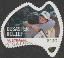 AUSTRALIA - DIE-CUT - USED - 2020 $1.10 Disaster Relief - Reunion - Red Cross - Gebraucht