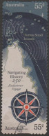 AUSTRALIA - DIE-CUT - USED - 2020 2x55c Stamps - Navigating History - Endeavour 250 Years - Compass And Map - Usados