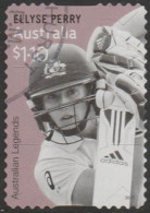 AUSTRALIA - DIE-CUT - USED - 2021 $1.10 Australian Legends Of Cricket - Ellyse Perry - Women's Cricket - Oblitérés