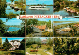 73244639 Hitzacker Elbe Elbpartien Hausboote Minigolf Hitzacker Elbe - Hitzacker