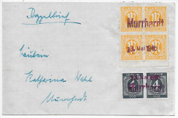 Murrhardt, 1946 Auf Doppelbrief - Brieven En Documenten