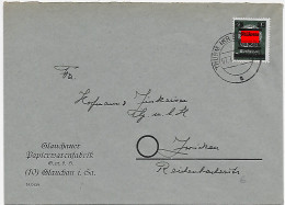 Lokalausgabe Glaucha, Thurm Nach Zwickau - Covers & Documents