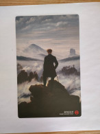 China Transport Cards, Oil Painting,Caspar David Friedrich,metro Card,shanghai City,big Size Card, Size=4 Cards,(1pcs) - Sin Clasificación