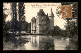 58 - ST-PIERRE-LE-MOUTIER - CHATEAU DE BEAUMONT - Saint Pierre Le Moutier