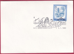 Österreich Sonderstempel Auf Karte, 4411 Christkindl 6. 1. 1982 - Covers & Documents