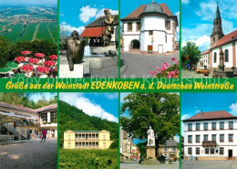 73239895 Edenkoben Friedensdenkmal Kirche Rathaus Denkmal  Edenkoben - Edenkoben