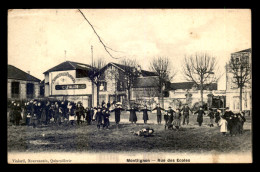 95 - MONTLIGNON - JEUX D'ENFANTS  RUE DES ECOLES - ETS L. LEVALLOIS, GRAINS ET FOURRAGES - Montlignon