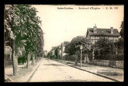 95 - SAINT-GRATIEN - BOULEVARD D'ENGHIEN - Saint Gratien