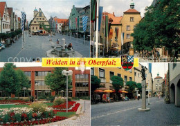 73239462 Weiden Oberpfalz Rathaus Oberer Markt Brunnen Park Weiden Oberpfalz - Weiden I. D. Oberpfalz