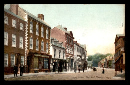 ROYAUME-UNI - ANGLETERRE - MARKET HARBOROUGH - HIGH STREET - Otros & Sin Clasificación