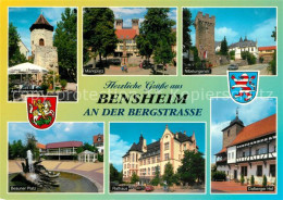 73238379 Bensheim Bergstrasse Rinnertorturm Marktplatz Nibelungenstrasse Beauner - Bensheim