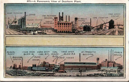 ! Alte Ansichtskarte Dearborn Plant, Coal, Michigan, USA, Montanindustrie, 1932 - Dearborn