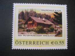 Österreich- PM Krieglach 8002877, Waldschule Alpl ** Ungebraucht - Persoonlijke Postzegels