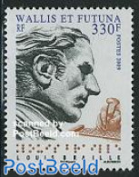 Wallis & Futuna 2009 Louis Braille 1v, Mint NH, Health - Science - Disabled Persons - Inventors - Handicap