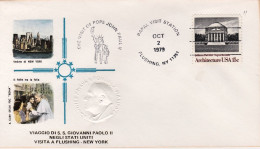 1979-U.S.A. Visita Di S.S. Giovanni Paolo II^a Flushing New York - Sonstige & Ohne Zuordnung