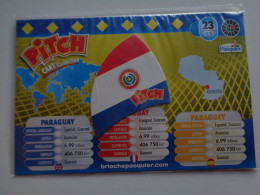 Magnet Pasquier Pitch Drapeau Paraguay Asuncion Drapeaux Flag Flags Flagge Bandera Bandiere Banderas Bandiera Flaggen - Tourismus