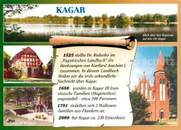 73236115 Kagar Kagarsee Gemeindehaus Spielplatz Festwiese Chronik Kagar - Zechlinerhütte