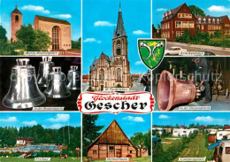 73235642 Gescher Maria Himmelfahrt Glockenfabrik Freibad Heimathaus Campingplatz - Gescher