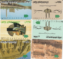 A19 - 6 TC MAGNETIQUES D'EGYPTE Pour 2 Euros - Egypte