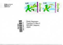 75906 - Bund / PIN Berlin - 2009 - 95c PIN MiF A Bf (Berlin) -> SCHIPHOL -> Japan - Privées & Locales